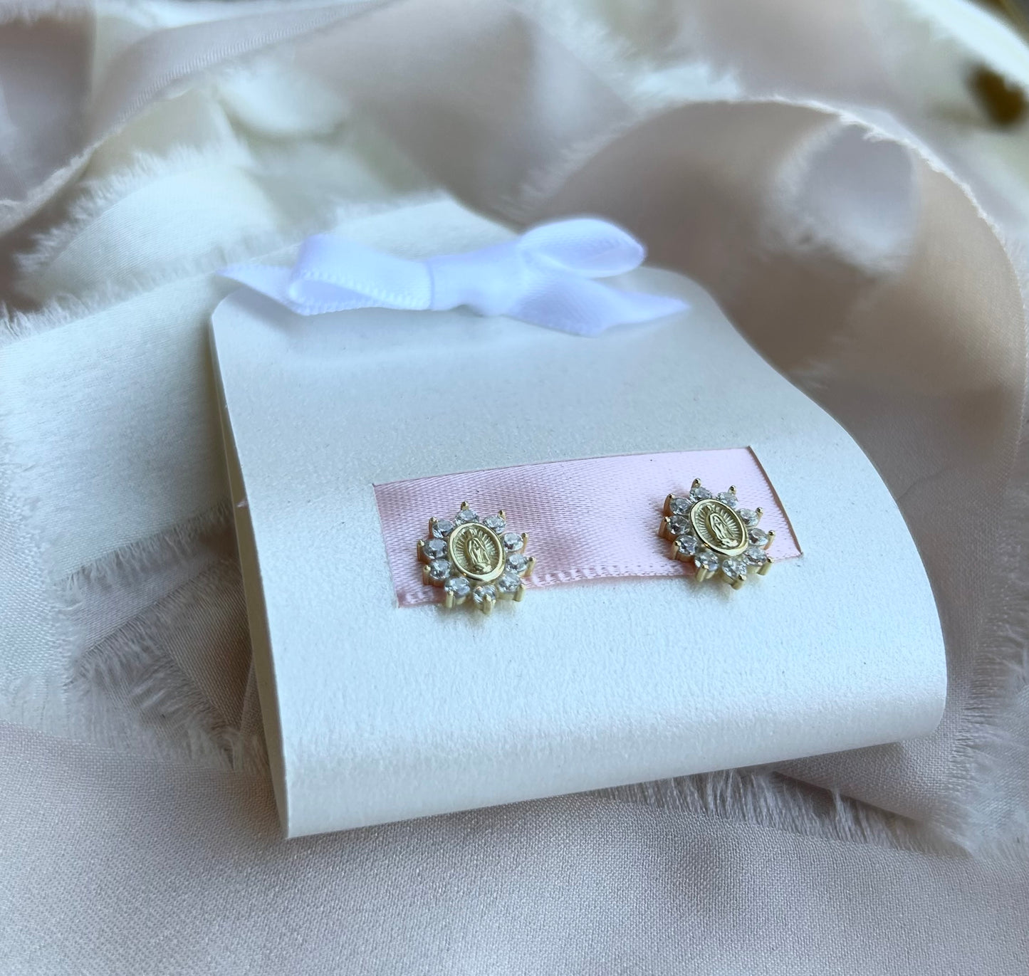 “PURE DEVOTION” GOLD EARRINGS