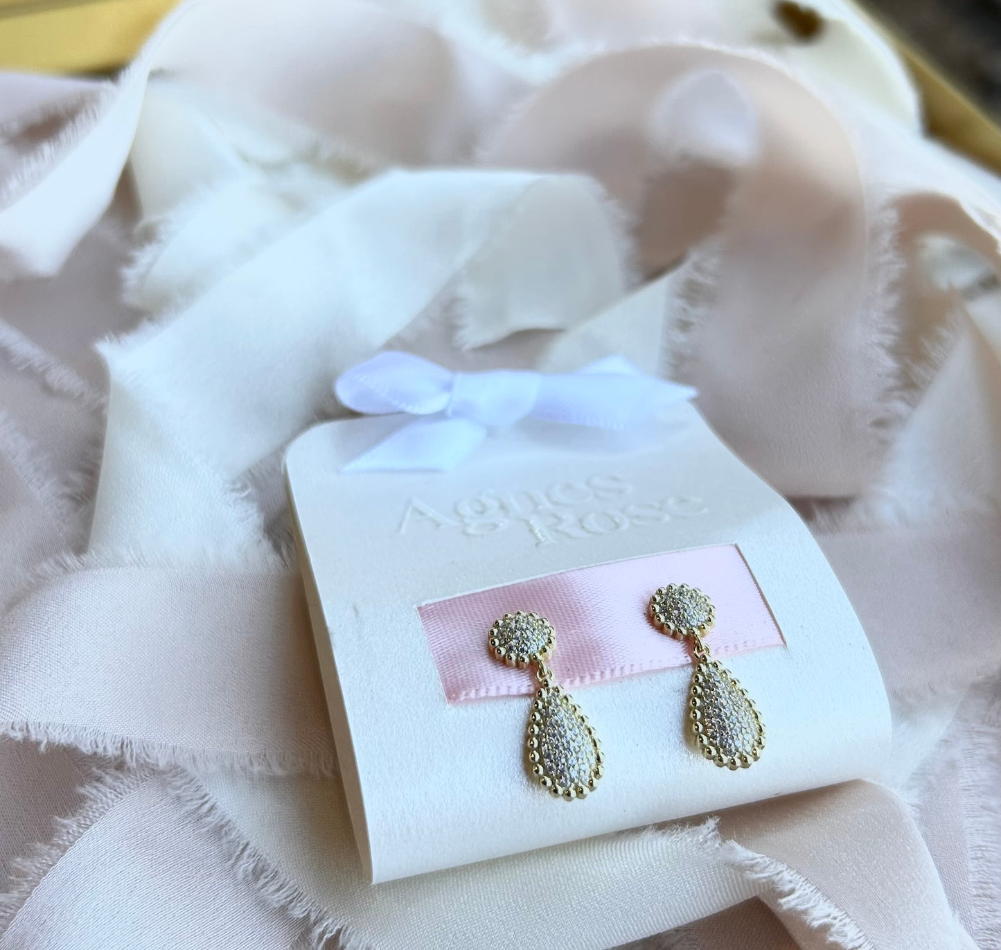 “SHIMMER AND SHINE” GOLD EARRINGS