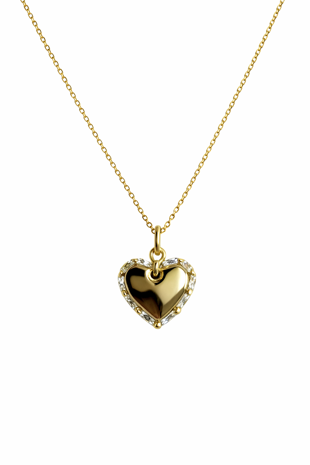 "BELOVED HEART" GOLD NECKLACE