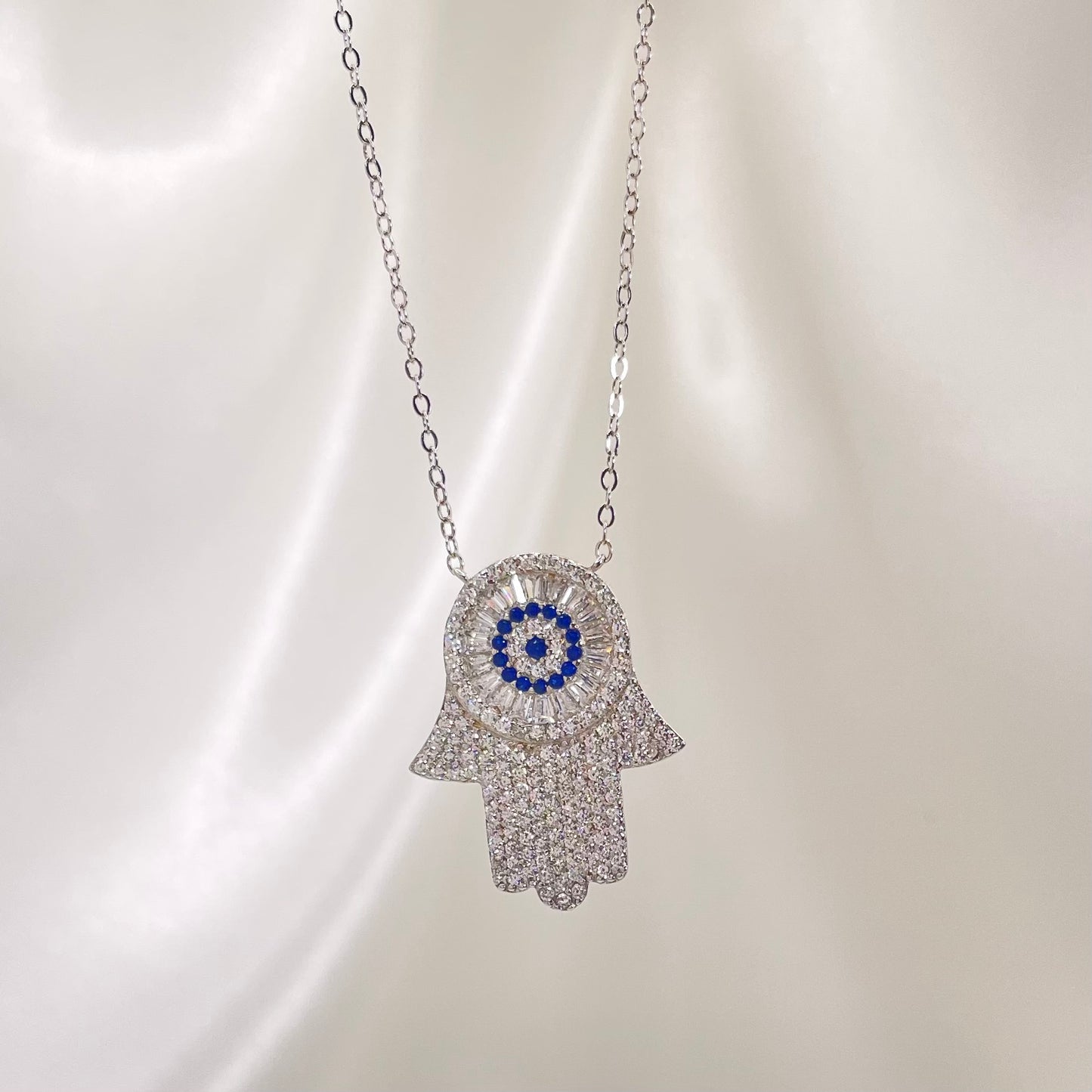 "AWAKENED LIGHT" SILVER NECKLACE