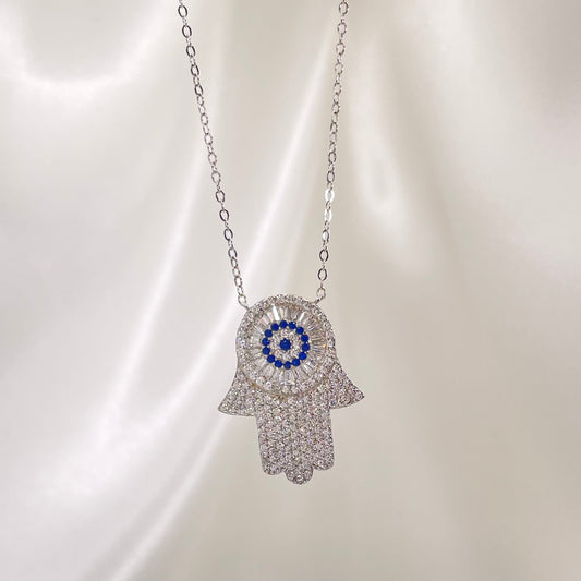 "AWAKENED LIGHT" SILVER NECKLACE