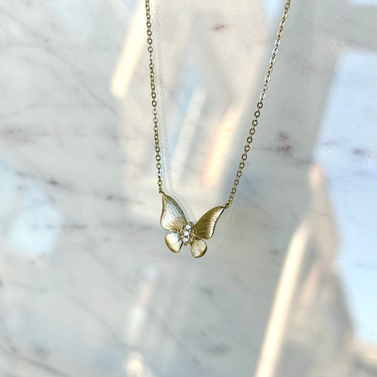 "GOLDEN AURA" GOLD NECKLACE